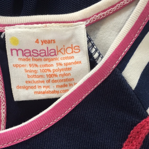 Embroidered Masala Kids Dress - Picture 5 of 5